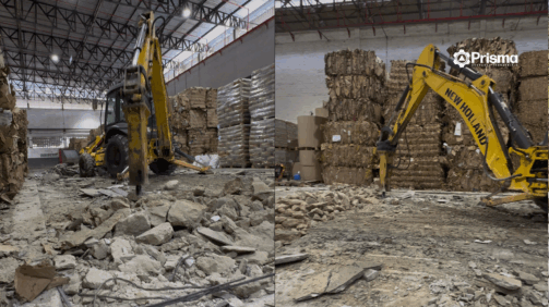 180825 - TROCA DE PISO EM FABRICA NO DISTRITO INDUSTRIAL DE MANAUS